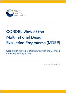 CORDEL View of the Multinational Design Evaluation Programme (MDEP)